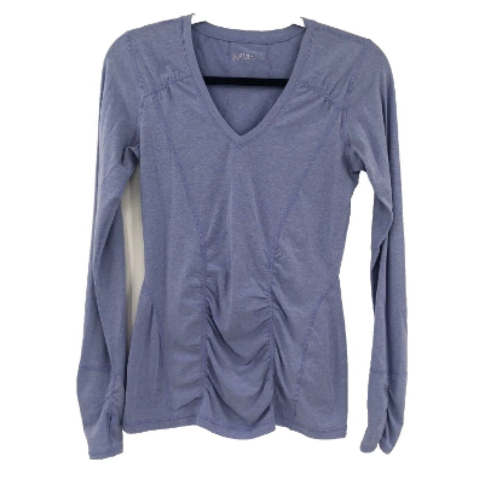 Zella Blue Long Sleeve Top